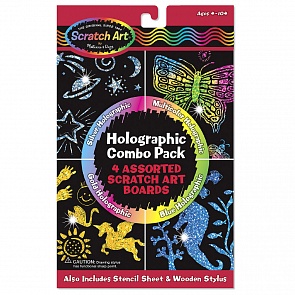 Набор для творчества Scrach art Голографии (Melissa&Doug, 5806_md)